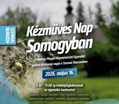 Nyitott Közösségi Nap a Szennai Skanzenben 2026.05.16-án