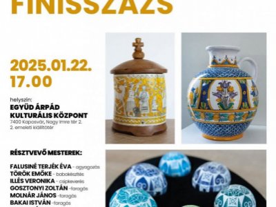 Mesterségbemutóval egybekötött finisszázs